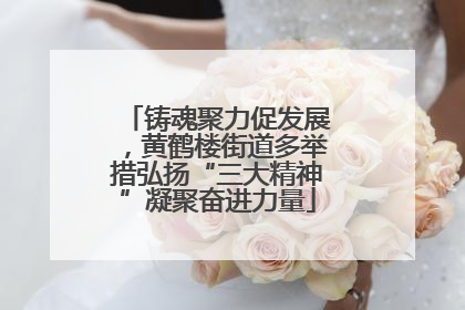 铸魂聚力促发展，黄鹤楼街道多举措弘扬“三大精神”凝聚奋进力量
